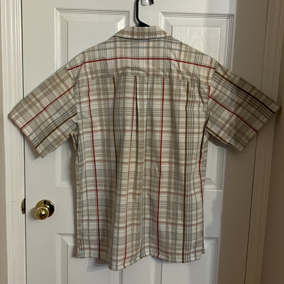 Pactech Performance (L) Men’s. Short Sleeve Button Up Shirt. 100% Cotton - Picture 2 of 4